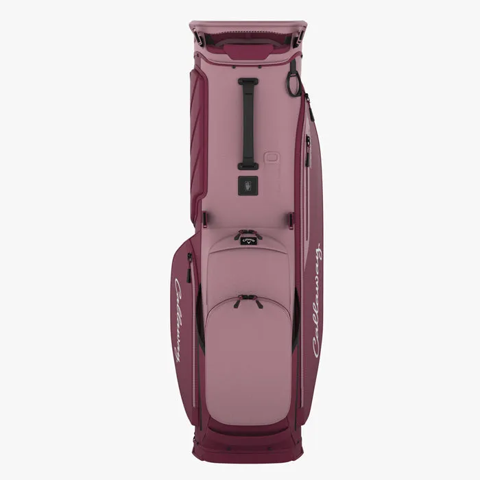 Callaway Fairway   Stand Bag - Lilas Pink/Red Plum