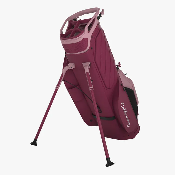 Callaway Fairway   Stand Bag - Lilas Pink/Red Plum