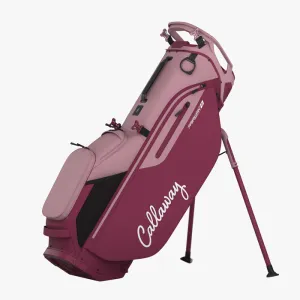 Callaway Fairway   Stand Bag - Lilas Pink/Red Plum