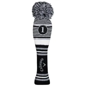 Callaway Vintage Pom Pom Driver Headcover - Black