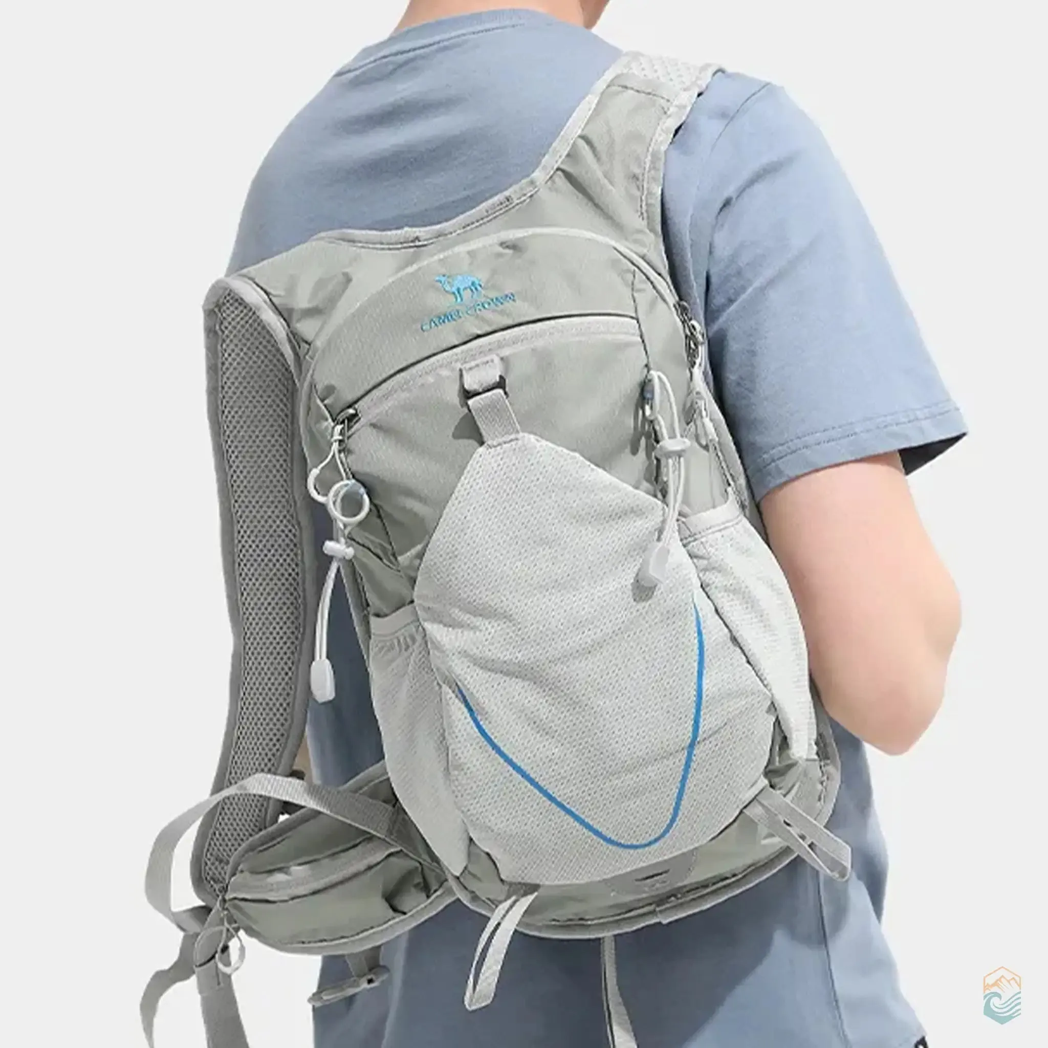 Camel 12L Hiking Backpack - Compact Waterproof Outdoor Bag for Men and Women