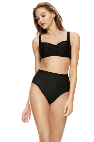 Camogli Bikinitopp-BLACK