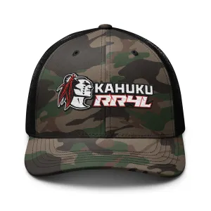 Camouflage trucker hat