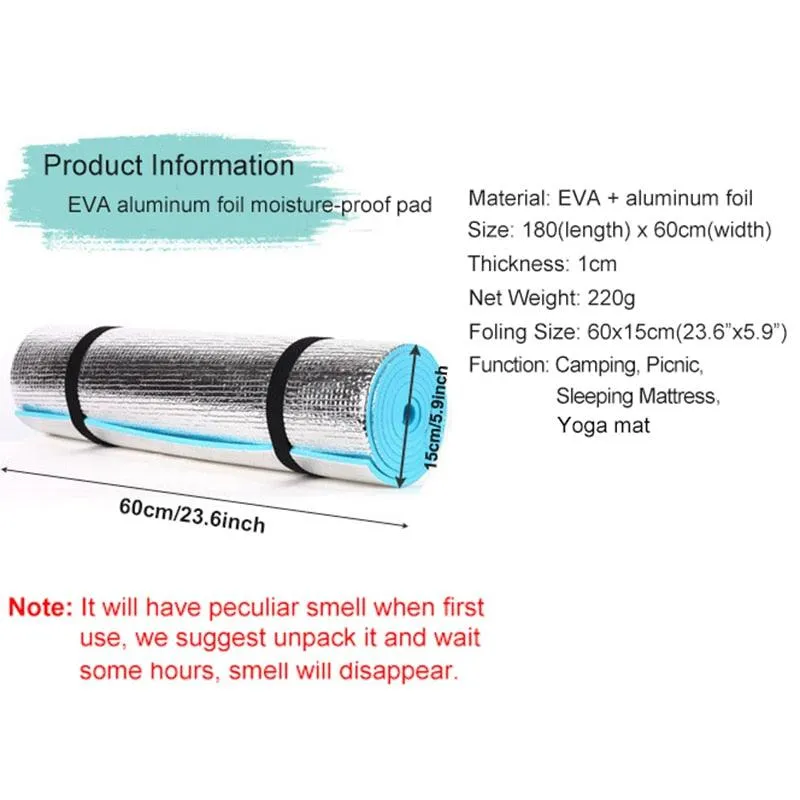 Camping Mat EVA Aluminum Film Moisture Pad