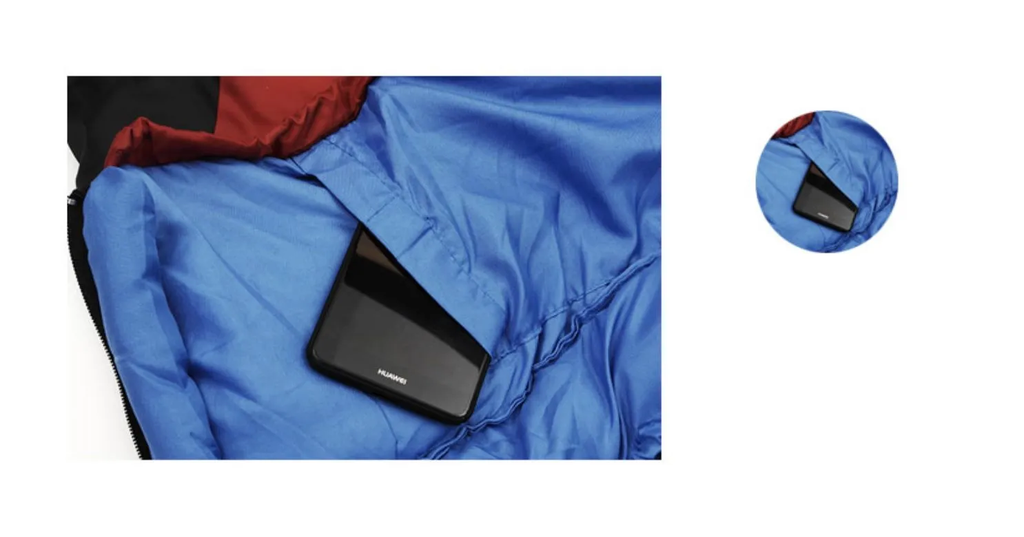 Camping Mummy Sleeping Bag Single  -8°C *Red *