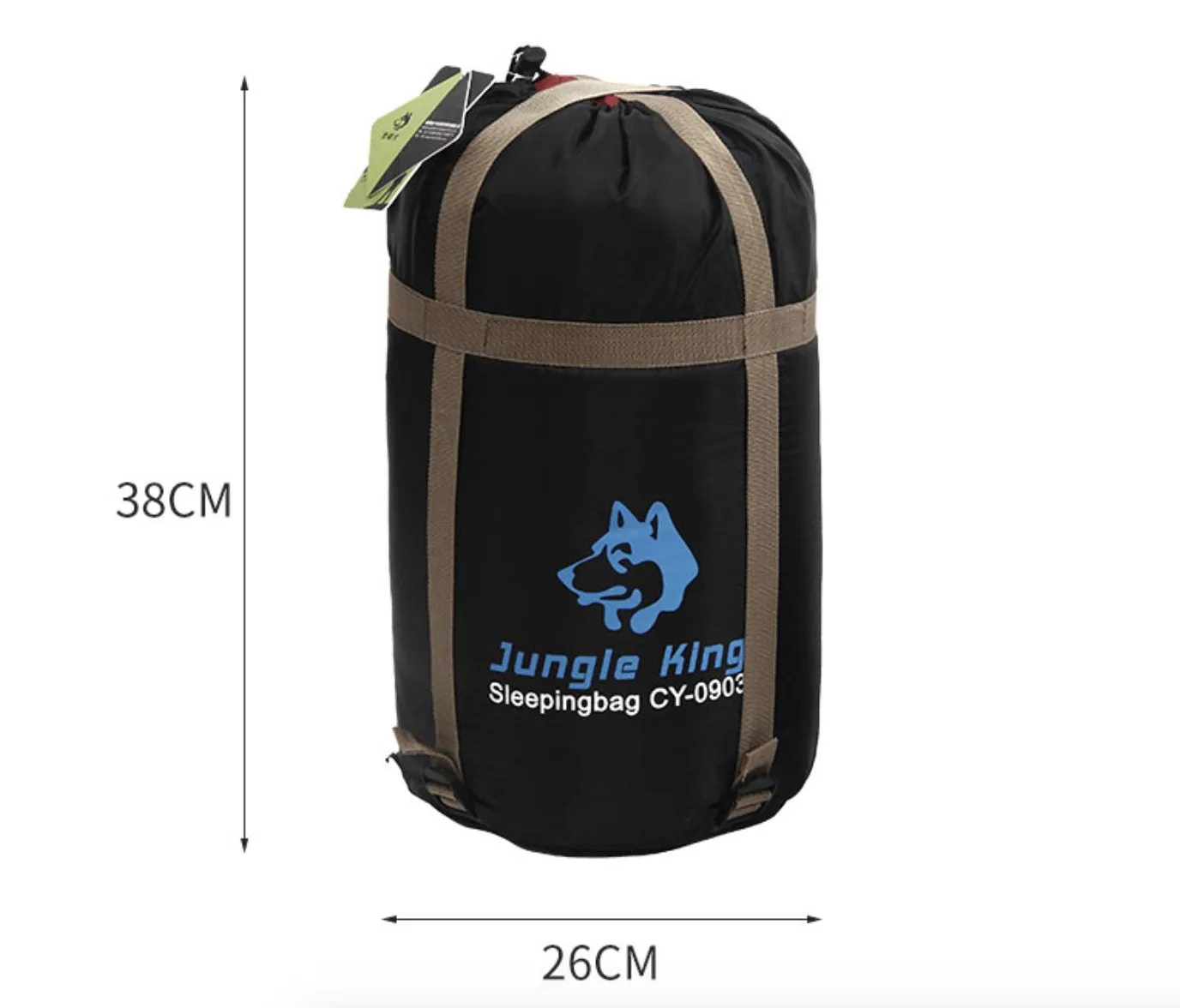 Camping Mummy Sleeping Bag Single  -8°C *Red *