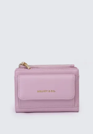 Candy Pop Top Zip Mini Wallet (Thistle)
