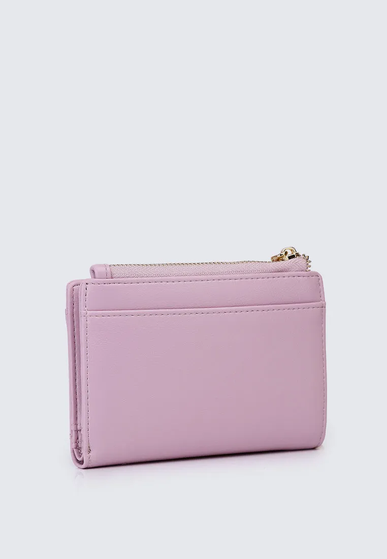 Candy Pop Top Zip Mini Wallet (Thistle)