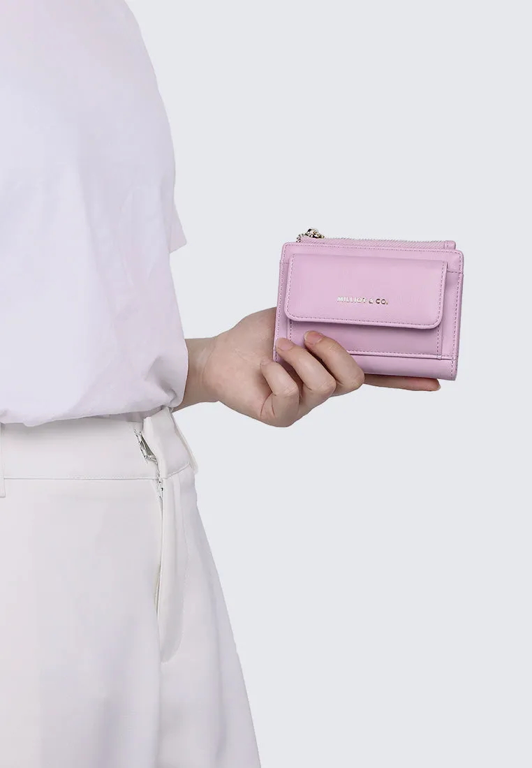 Candy Pop Top Zip Mini Wallet (Thistle)