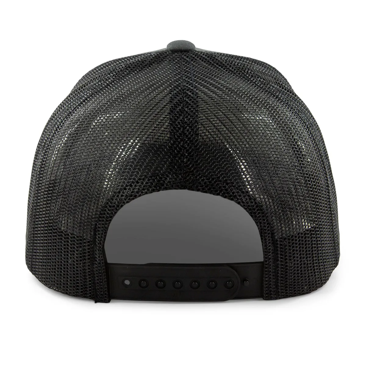 Cape Cod Circle Leather Patch Classic Snapback Trucker