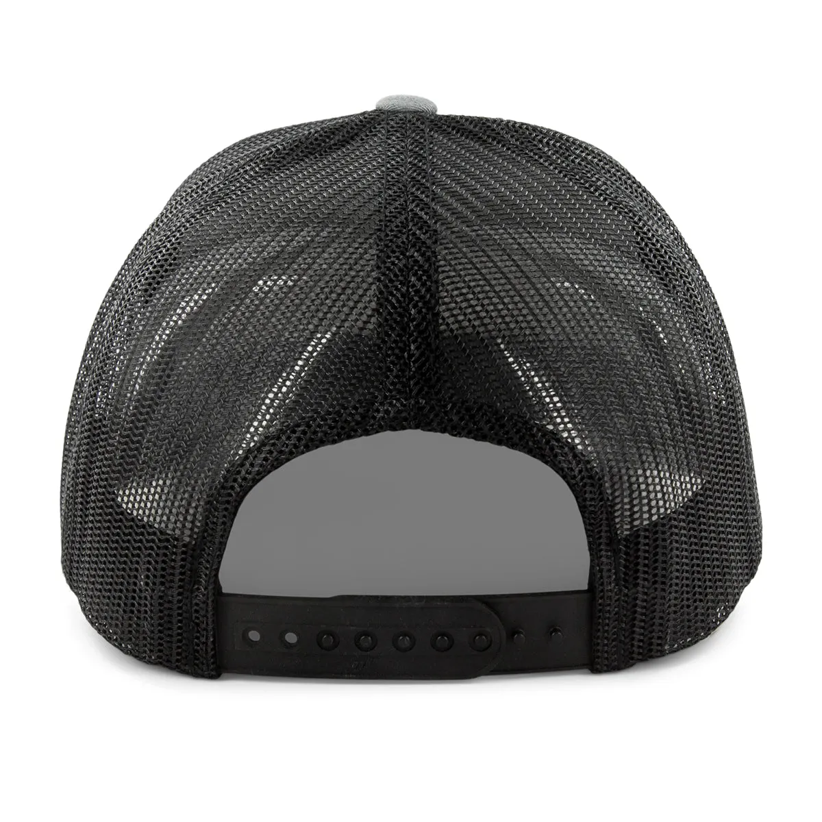 Cape Cod Circle Leather Patch Classic Snapback Trucker