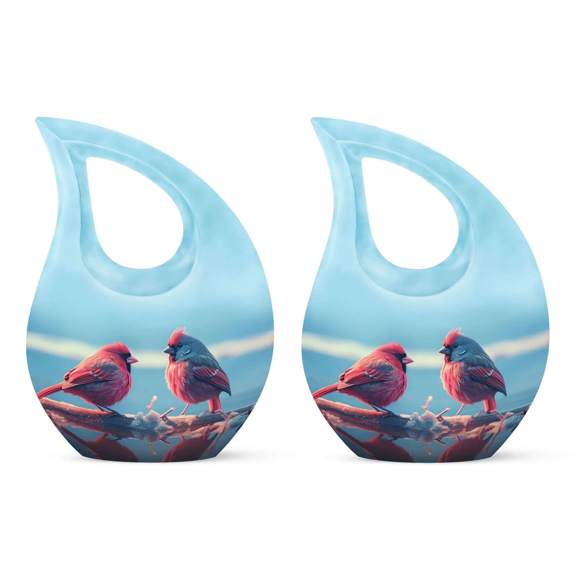 Cardinal Bird Urn - Personalized, Beautiful & Memorial Urn