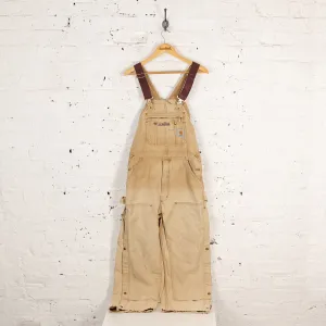 Carhartt Double Knee Work Dungarees - Beige - M