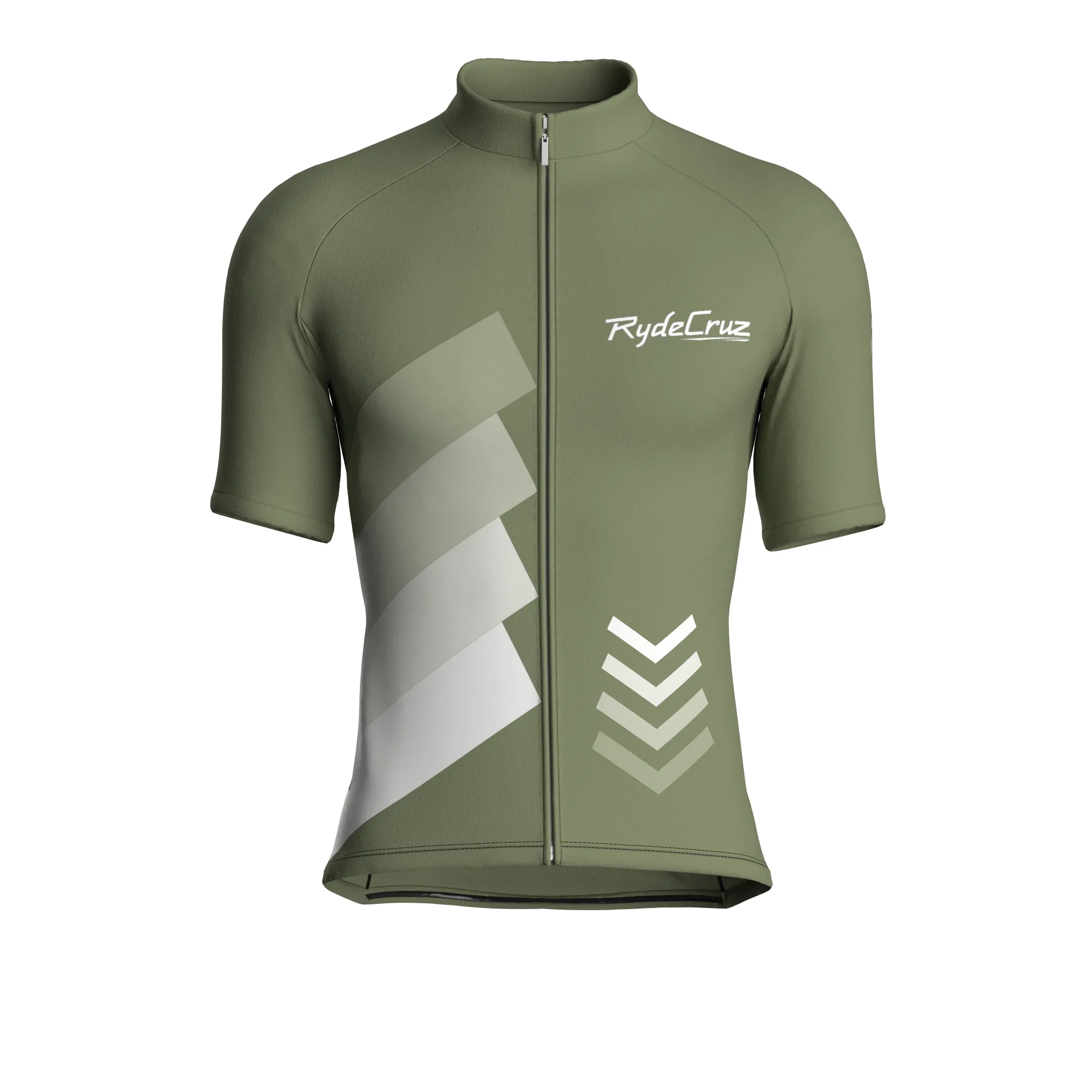 Celestial Grid | Dark Khaki Male Short Sleeves Jersey
