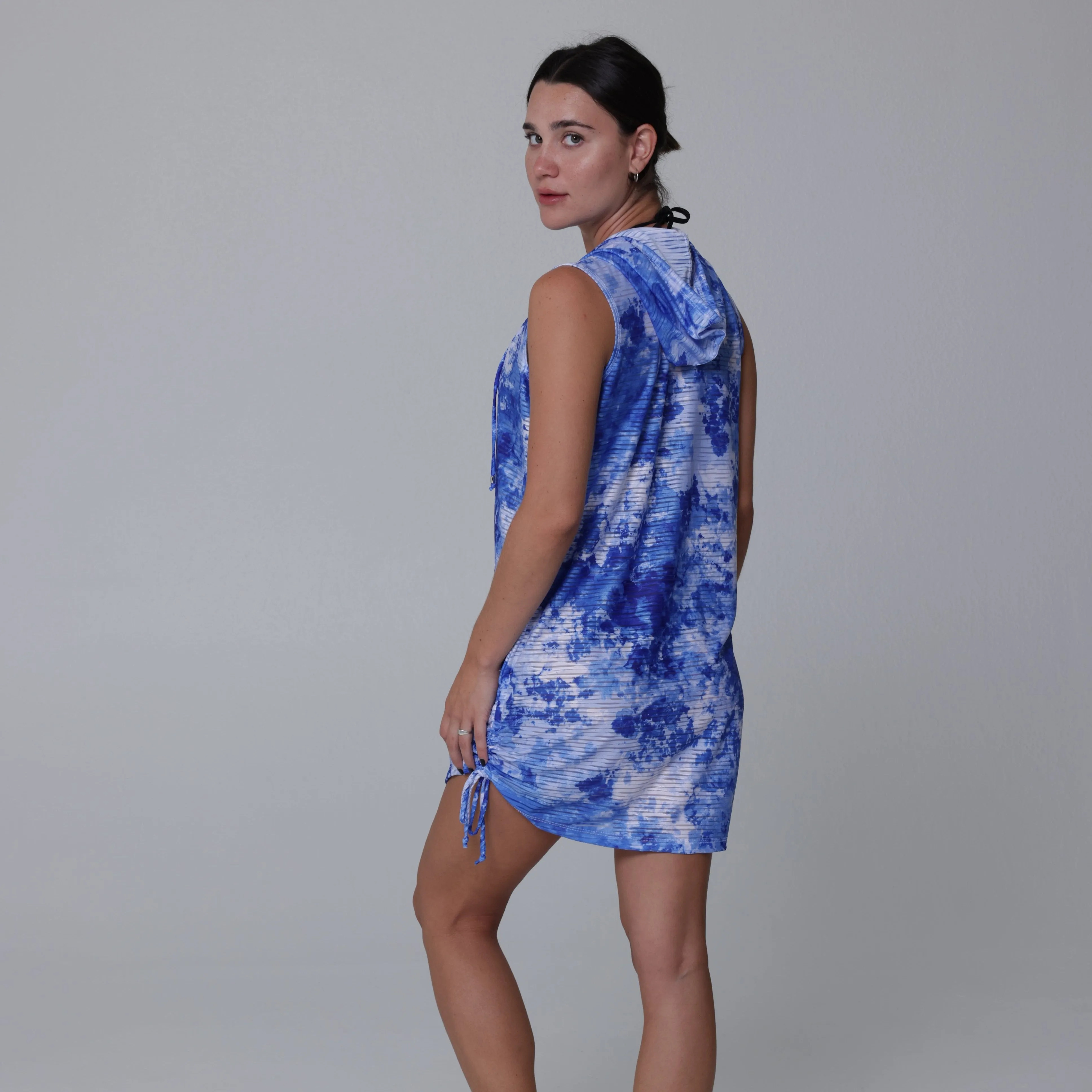 Cielo Sleeveless Full Zip Hoodie