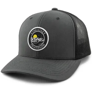 Cohasset Triathlon Blackout Patch Classic Snapback Trucker