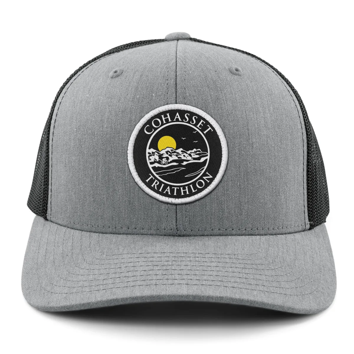Cohasset Triathlon Blackout Patch Classic Snapback Trucker