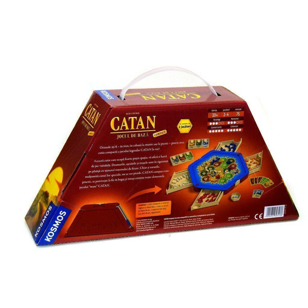 Coloniștii din Catan compact joc de societate în limba română