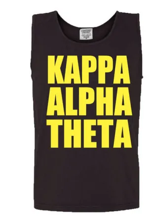 Comfort Colors Line Printed Tank
