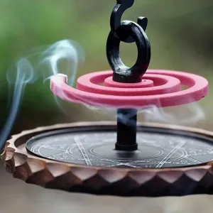 Compact Outdoor Mosquito Coil Tray