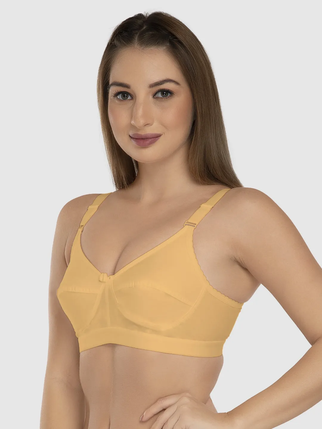 Daisy Dee Skin Non Padded Non Wired Full Coverage Bra NACNT-Skin