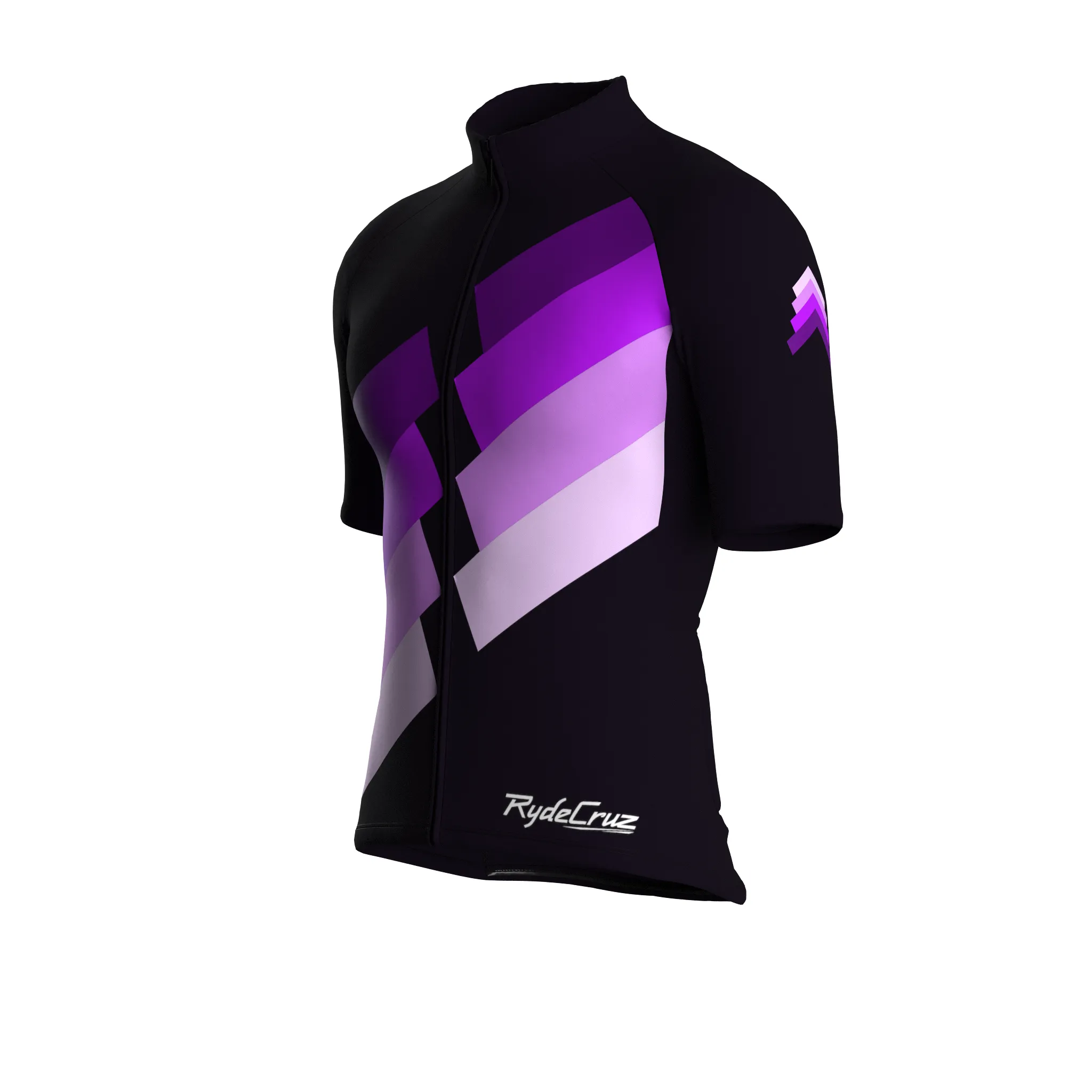 Digital Echo | Dark Purple Male Short Sleeves Jersey