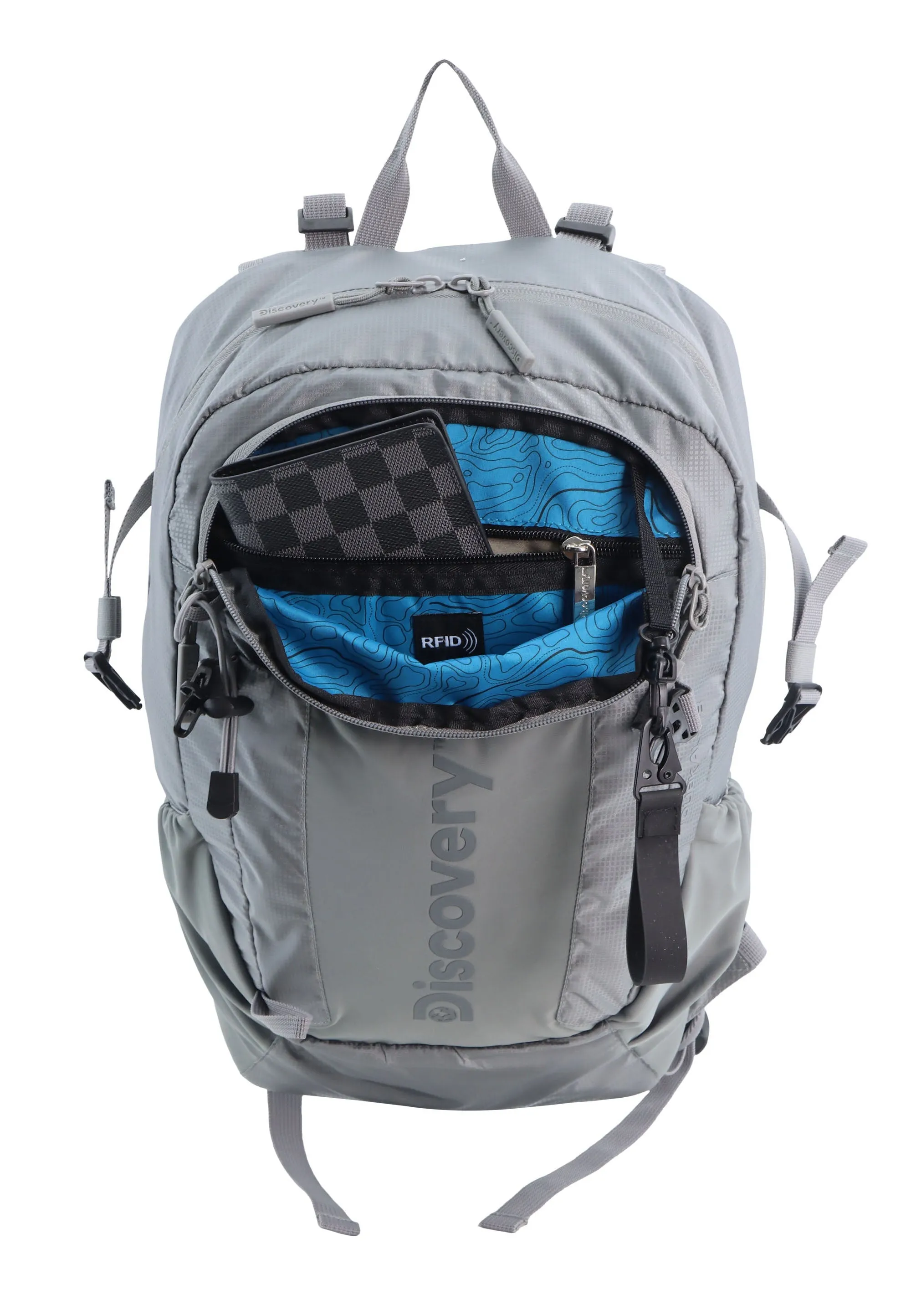 Discovery Outdoor Backpack  / School Backpack - D00611 Grey