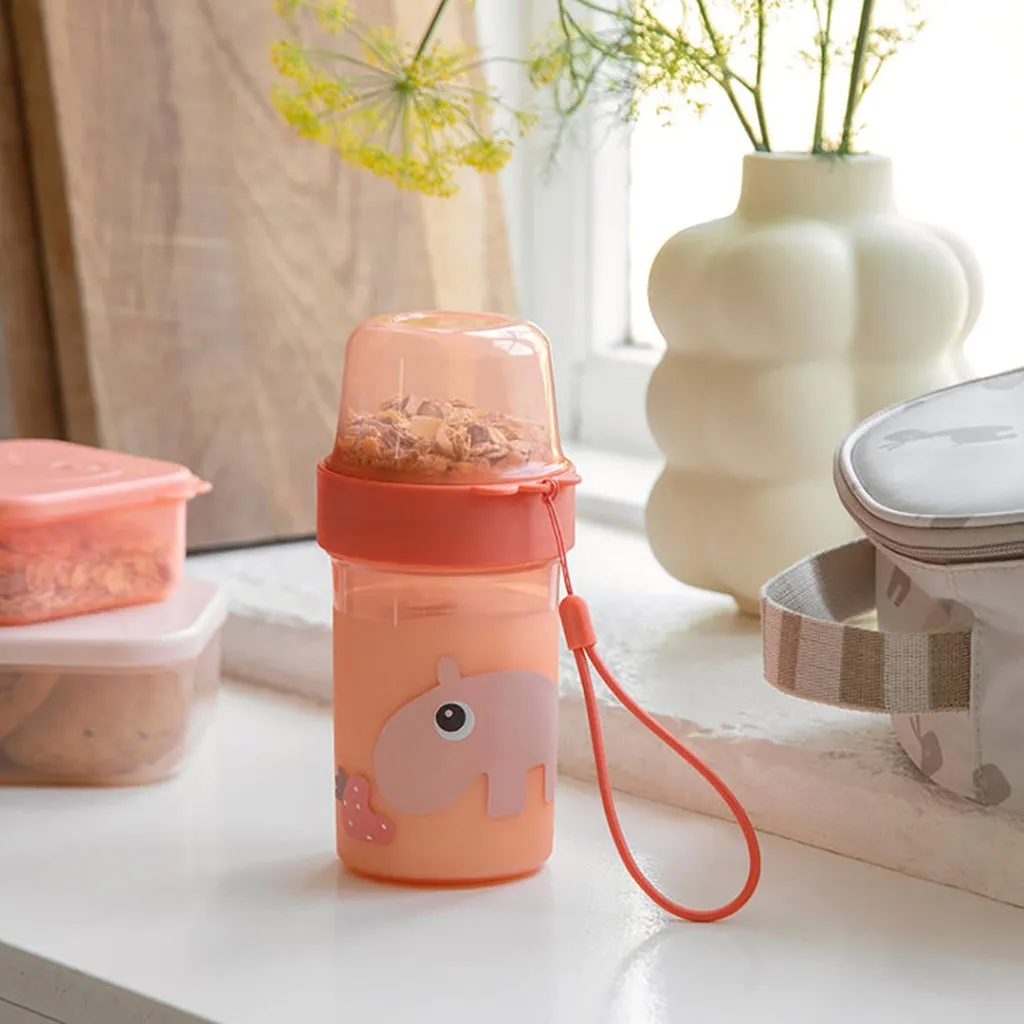 DONE BY DEER To Go 2-way Snack Container Lalee Sand
