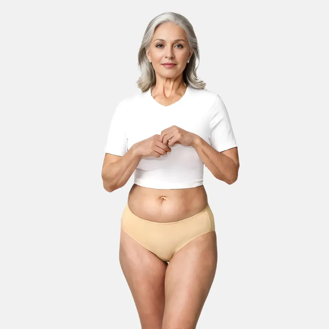 Elderly LeakProof Daily Use Panties | Brief Fit | Ideal For Unpredictable Periods