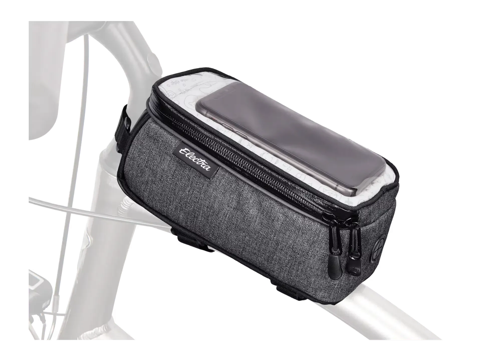 Electra Heather Charcoal Phone Bag