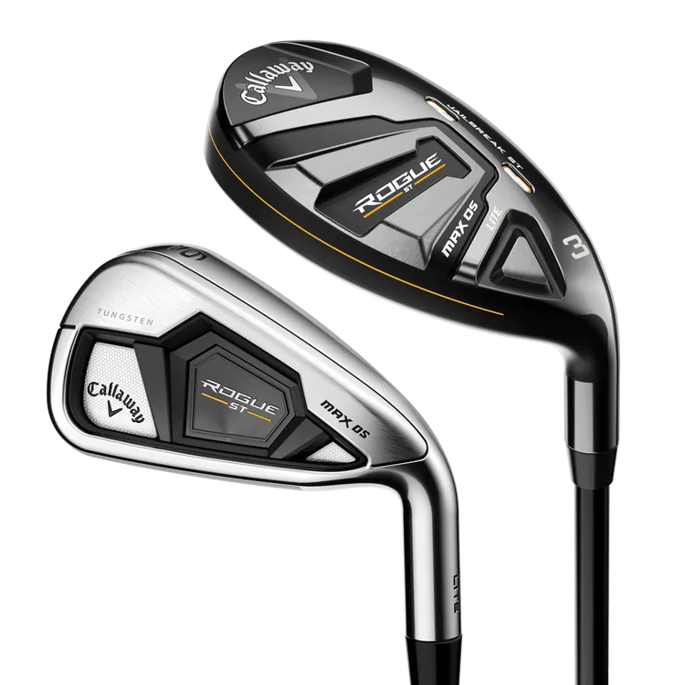 ENSEMBLE DE FERS CALLAWAY ROGUE ST MAX OS COMBO GRAPHITE
