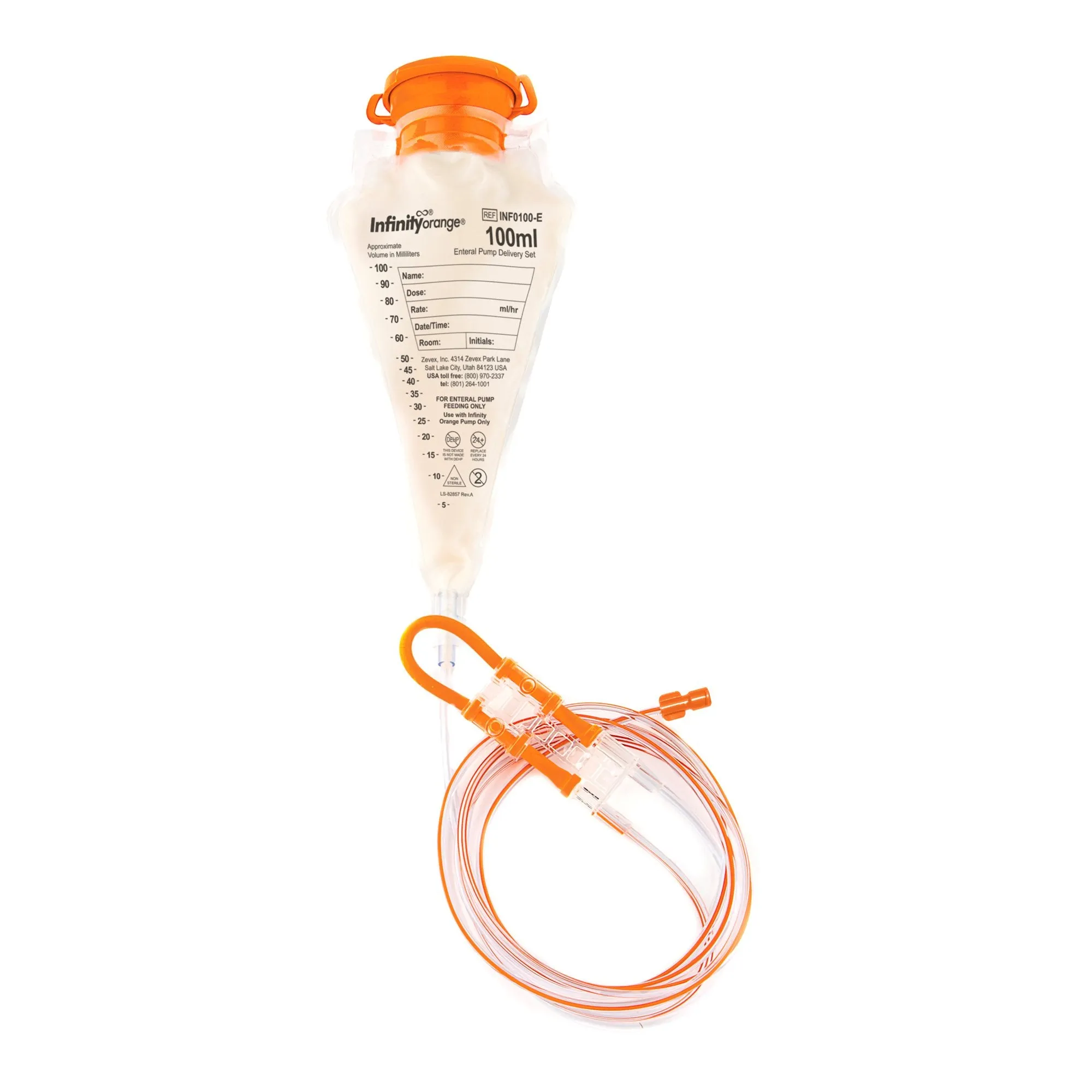 Enteral Feeding Sets for Infinity Orange Feeding Pump by Moog