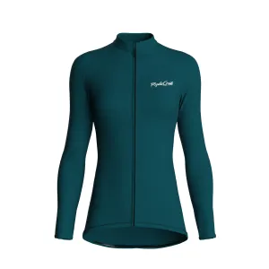 Essential | Midnight Green Female Long Sleeves Jersey