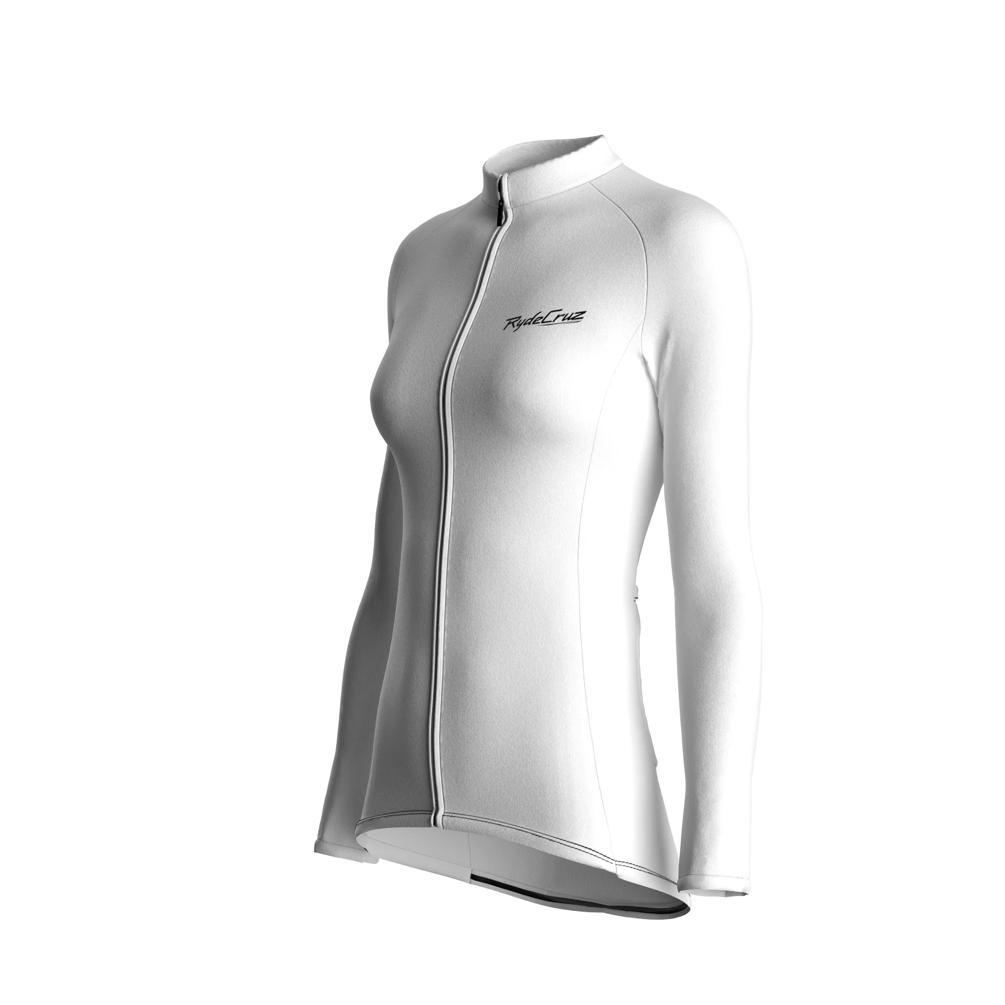 Essential | White Female Long Sleeves Jersey