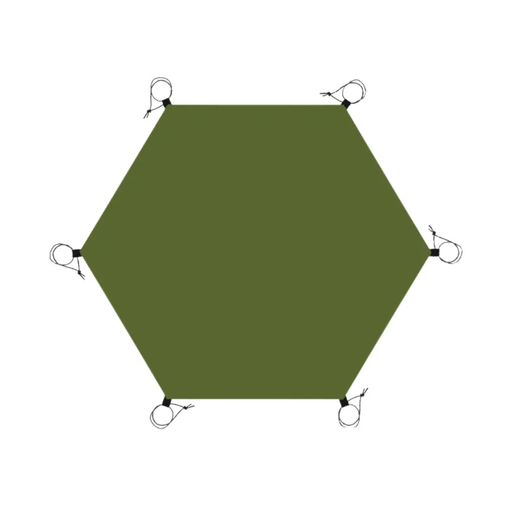 Extra Large Waterproof Hexagon Camping Mat