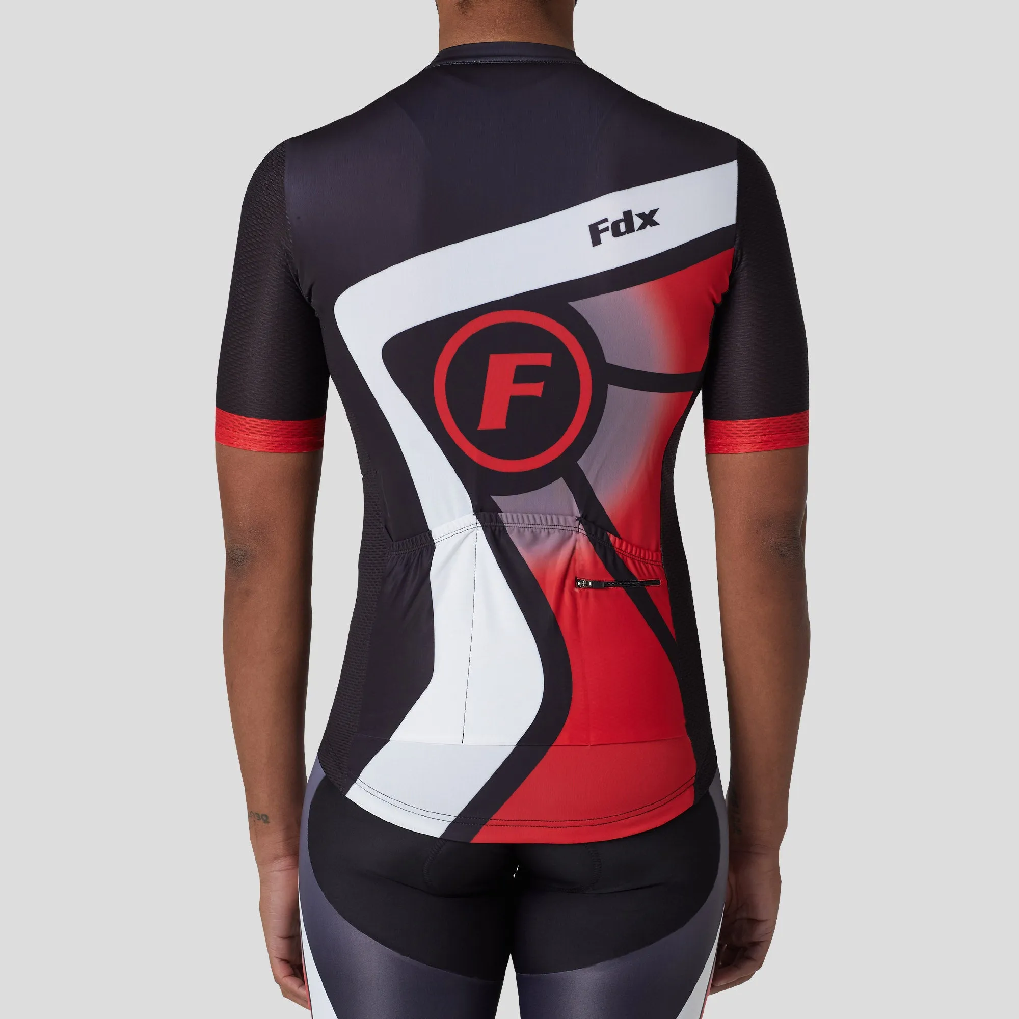 Fdx Signature Red Men's & Boy's Short Sleeve Summer Cycling Jersey
