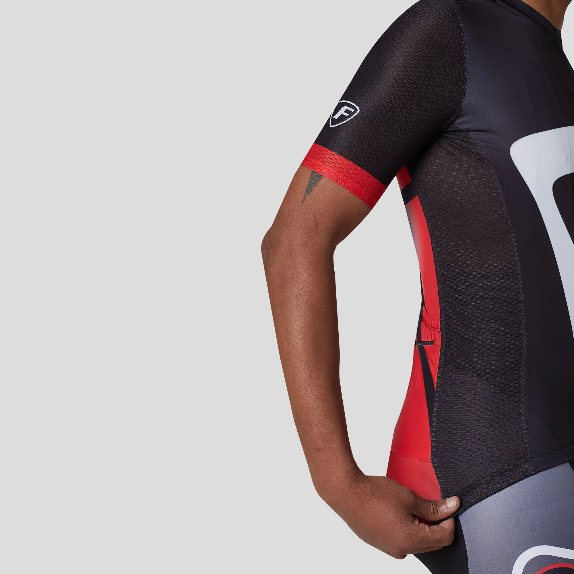 Fdx Signature Red Men's & Boy's Short Sleeve Summer Cycling Jersey