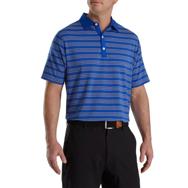 FootJoy Men's Trio Stripe Lisle Self Collar