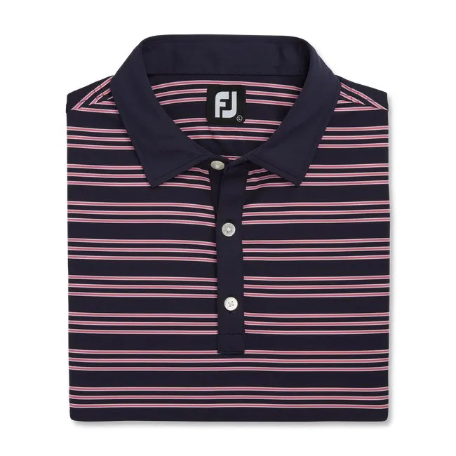 FootJoy Men's Trio Stripe Lisle Self Collar