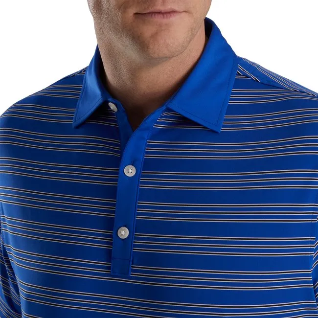 FootJoy Men's Trio Stripe Lisle Self Collar