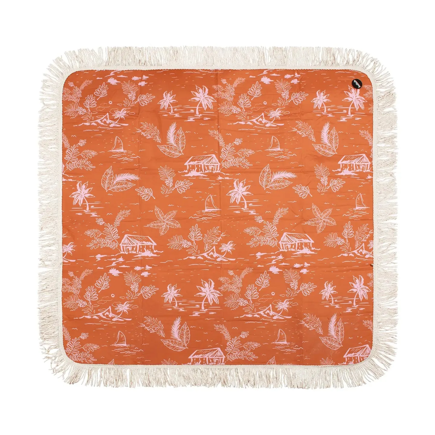 Fringed Picnic Rug Coastal Haven