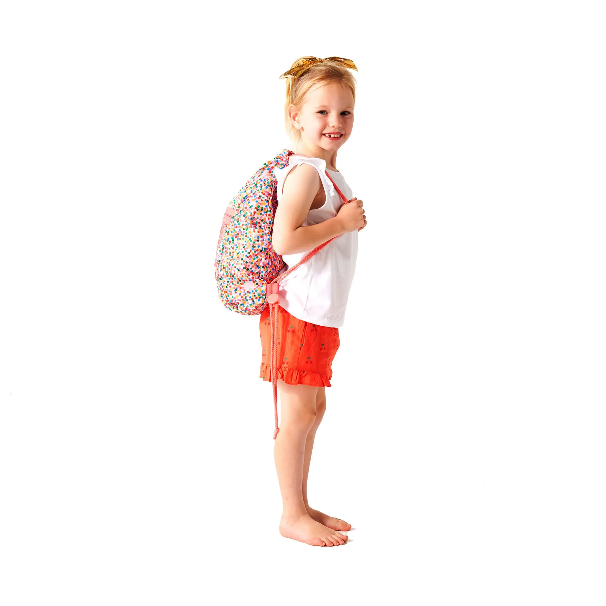 Fun & Games Backpack - polkadot