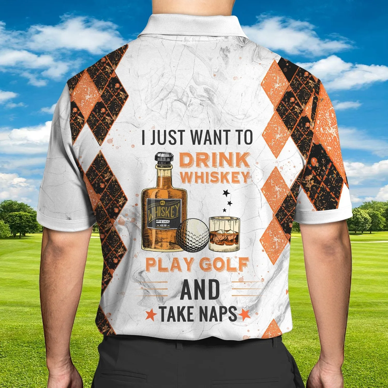 Golf 02 - Personalized Name 3D Polo Shirt - Nvc97