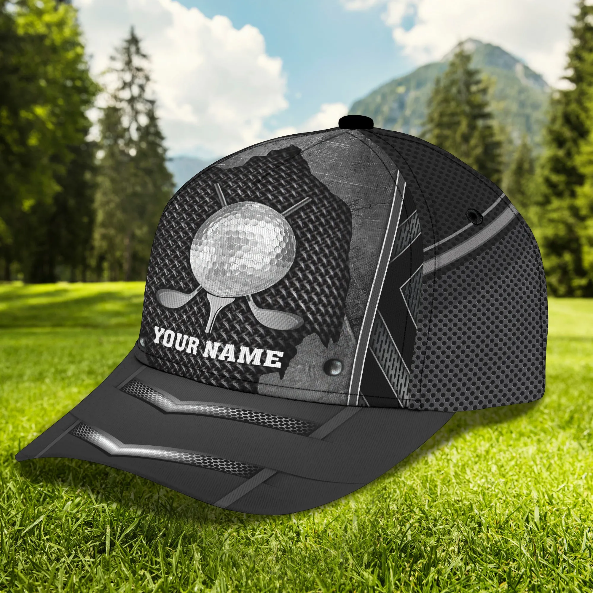 Golf 2 - Personalized Name Cap