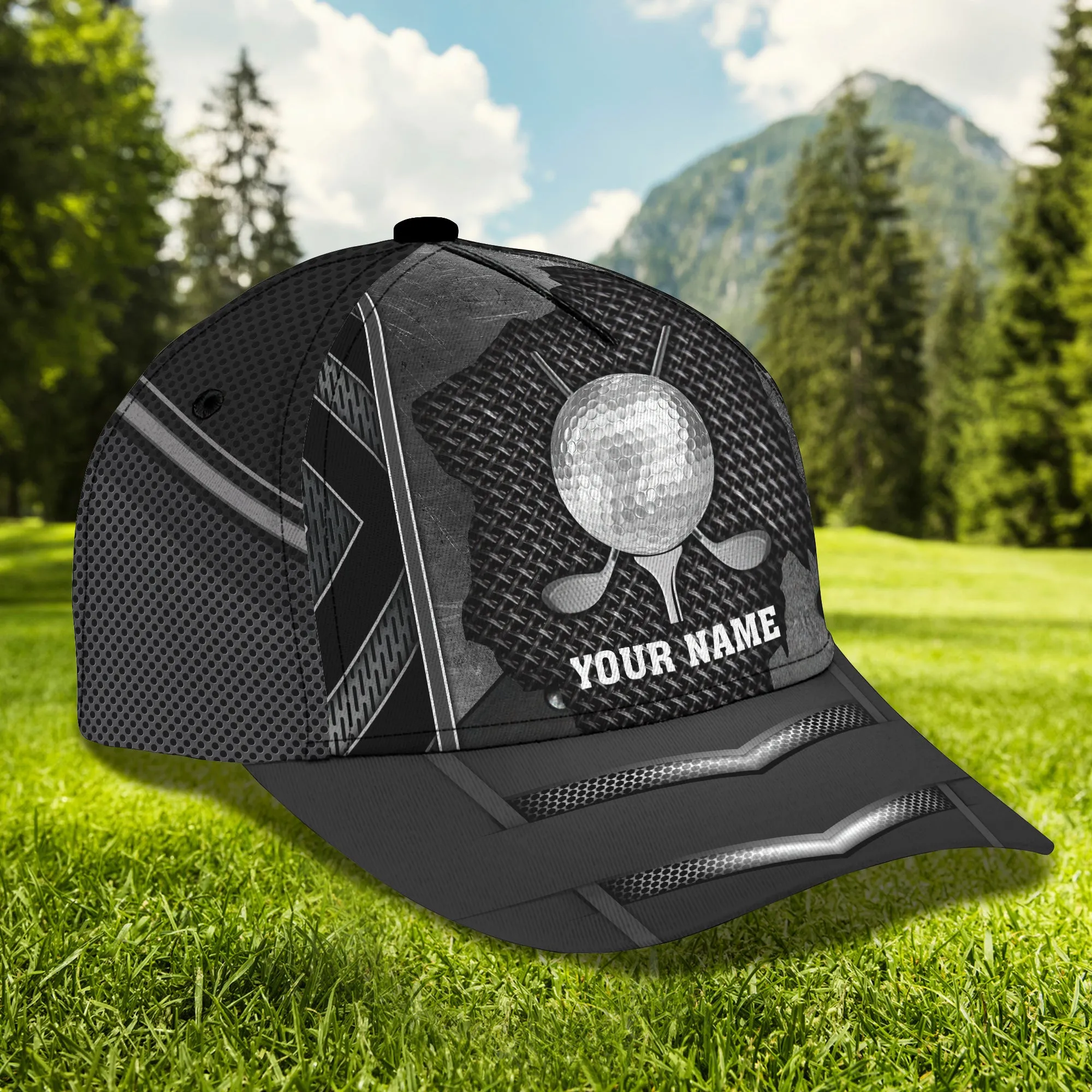 Golf 2 - Personalized Name Cap
