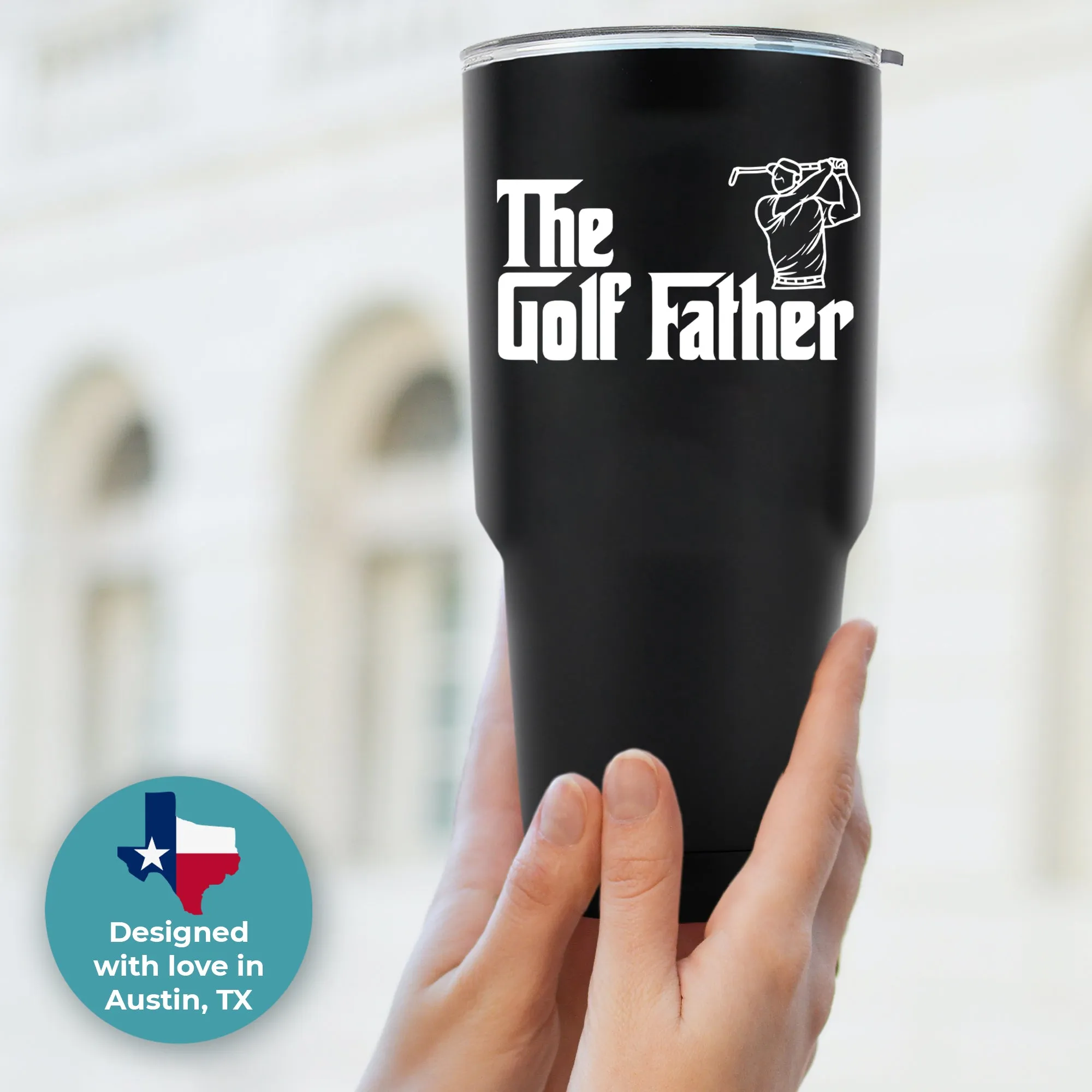 Golf Father Tumbler 30oz