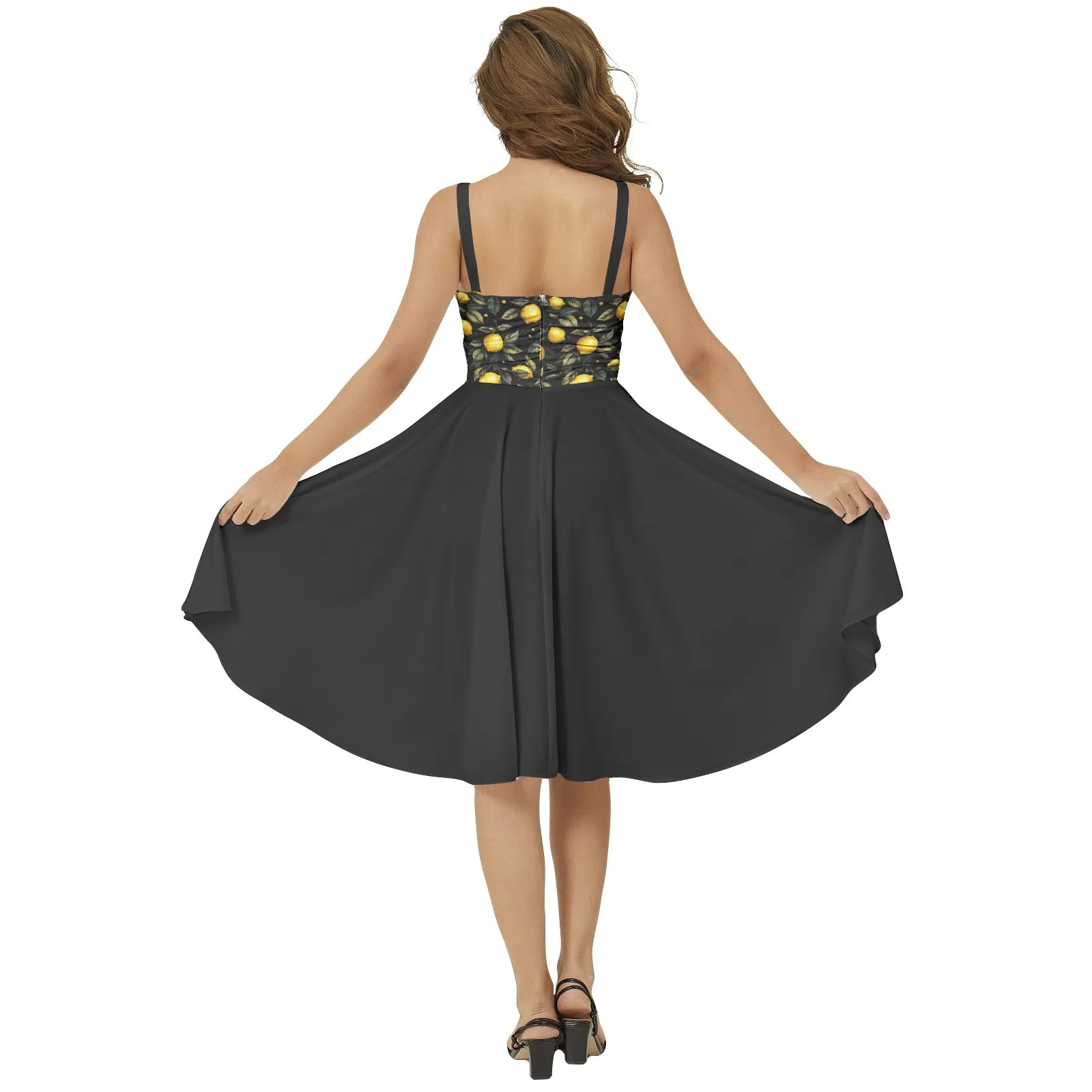 Gothic Lemon - Midi Dress