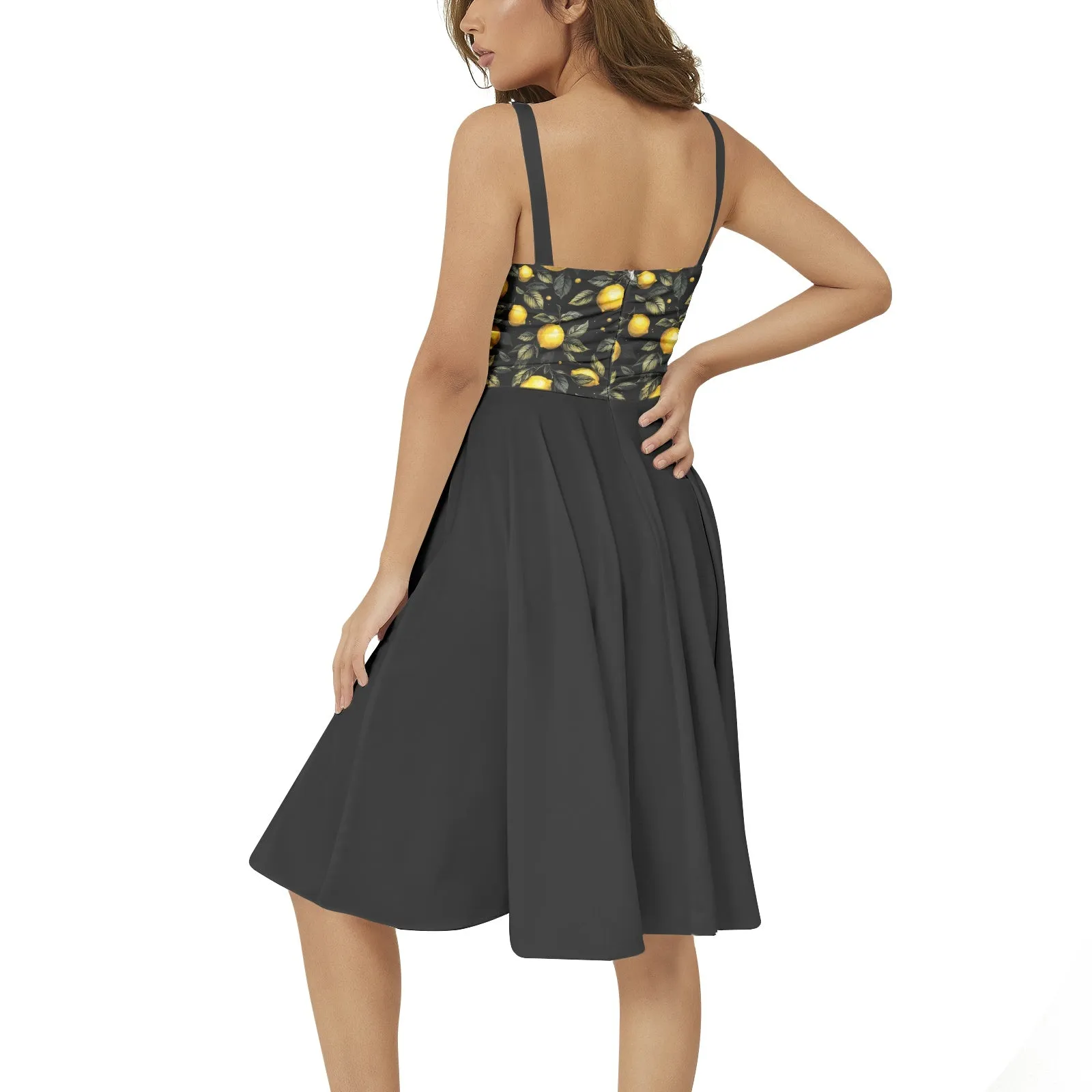 Gothic Lemon - Midi Dress