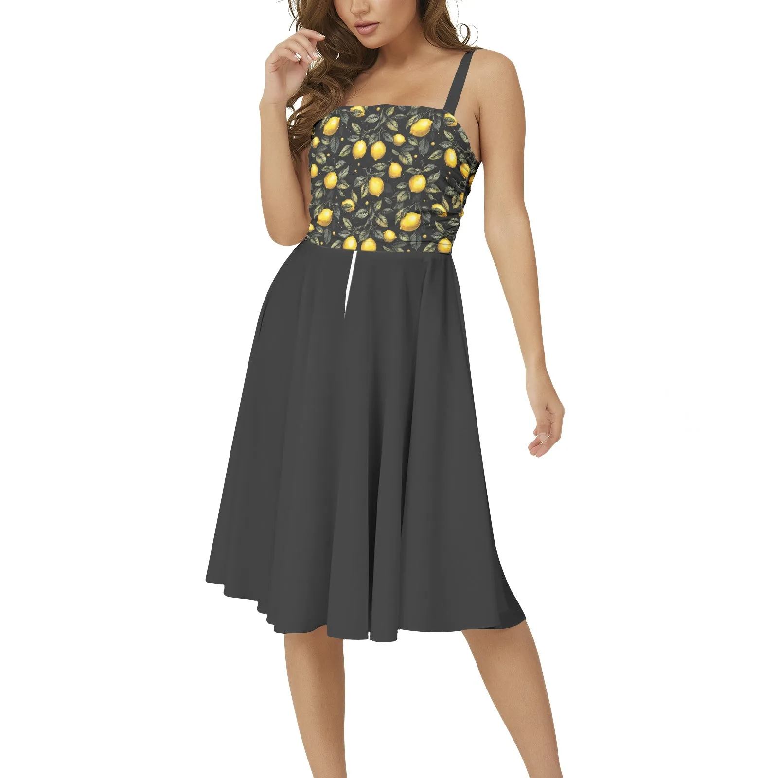 Gothic Lemon - Midi Dress