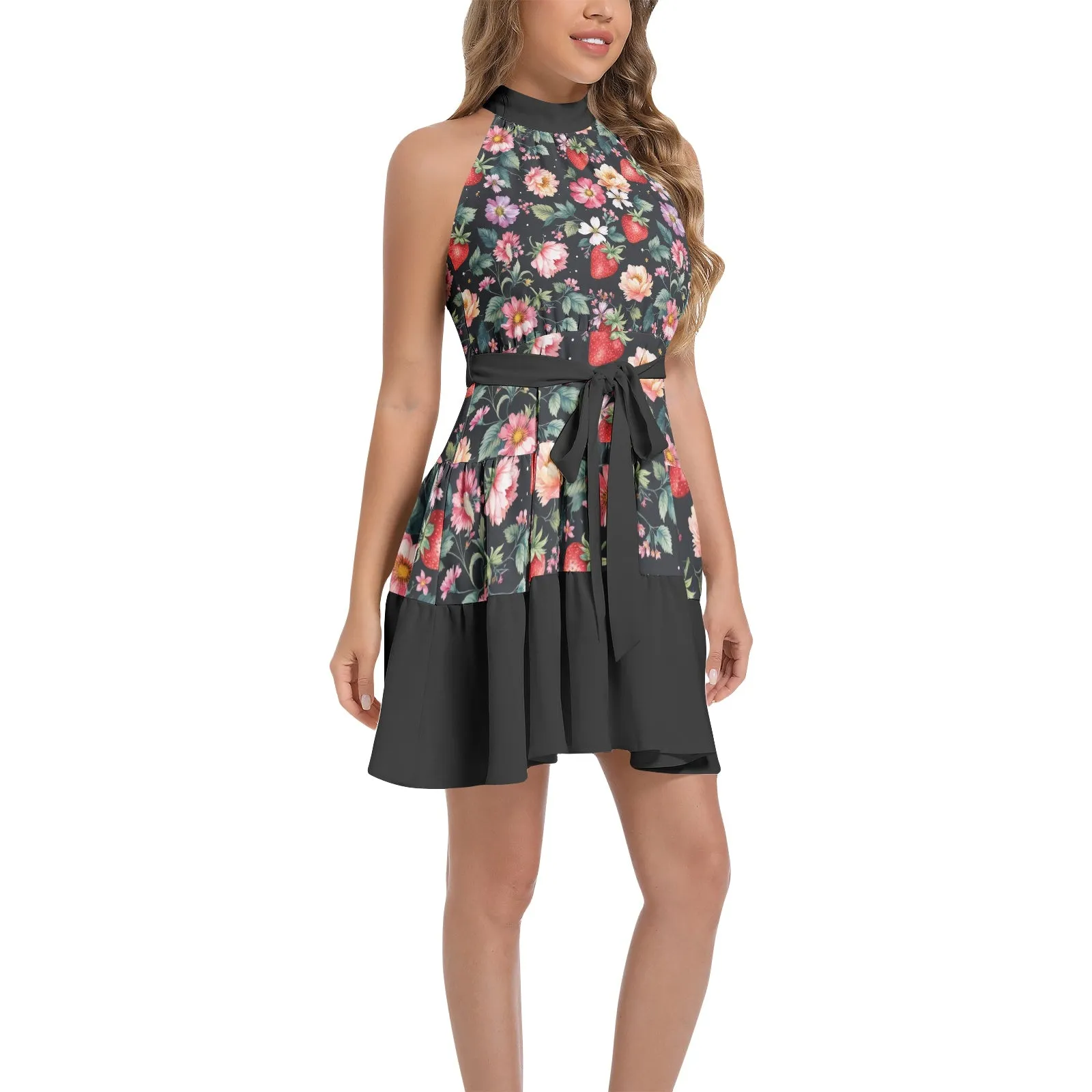 Gothic Spring - Ruffle Dress